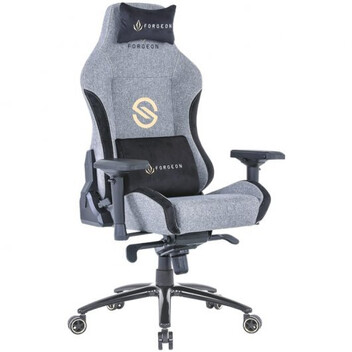 Forgeon Spica Fabric Silla Gaming Tela Transpirable Gris
