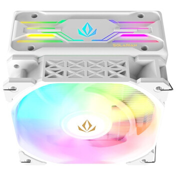 Forgeon Solarian Cooler 4Pipes 120mm ARGB Ventilador CPU Blanco Forgeon Solarian Cooler 4Pipes 120mm ARGB Ventilador CPU Blanco