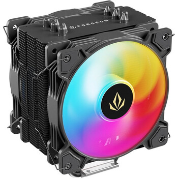 Forgeon Solarian 5Pipes Black ARGB Ventilador CPU 2x120mm Negro