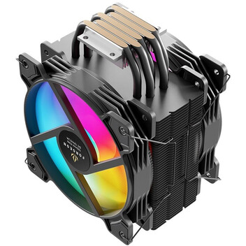 Forgeon Solarian 5Pipes Black ARGB Ventilador CPU 2x120mm Negro