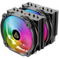 Forgeon Windlord ARGB Black 6Pipes Ventilador CPU Dual Heatsink 2x140mm Negro Forgeon Windlord ARGB Black 6Pipes Ventilador CPU Dual Heatsink 2x140mm Negro