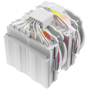 Forgeon Windlord ARGB White 6Pipes Ventilador CPU Dual Heatsink 2x140mm Blanco Forgeon Windlord ARGB White 6Pipes Ventilador CPU Dual Heatsink 2x140mm Blanco