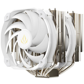 Forgeon Windlord White 6Pipes Ventilador CPU Dual Heatsink 2x140mm Blanco