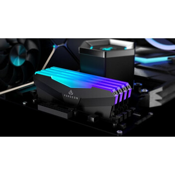 Memoria RAM Forgeon Cyclone PRO RGB DDR5 6000 MHz 32GB 2x16GB CL30 Negra