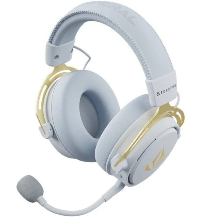 Forgeon General Auriculares Gaming Inalámbricos PC/PS4/PS5/Xbox/Xbox X/Switch Blancos