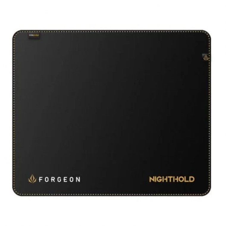 Forgeon Nighthold Cordura 48x40cm 4mm Alfombrilla Gaming Negra