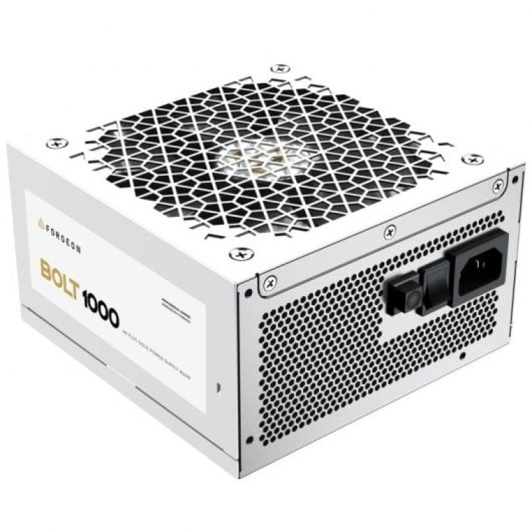 Forgeon Bolt PSU 1000W 80+ Gold Full Modular Blanca