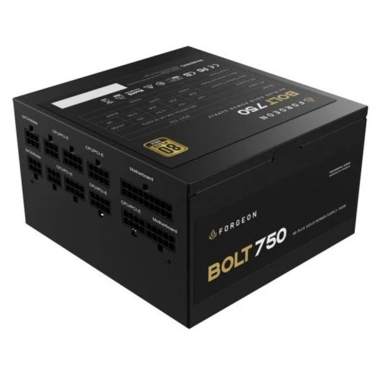 Forgeon Bolt PSU 750W 80+ Gold Full Modular Fuente de Alimentación