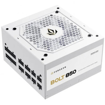 Forgeon Bolt PSU 850W 80+ Gold Full Modular Fuente de Alimentación Blanca Forgeon Bolt PSU 850W 80+ Gold Full Modular Fuente de Alimentación Blanca