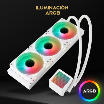 Forgeon Solum Refrigeración Líquida 360 ARGB Kit Liquid Cooler Blanca Forgeon Solum Refrigeración Líquida 360 ARGB Kit Liquid Cooler Blanca