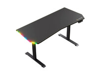 Forgeon Battleground Mesa Gaming Regulable en Altura con Motor 140x70cm RGB Negra