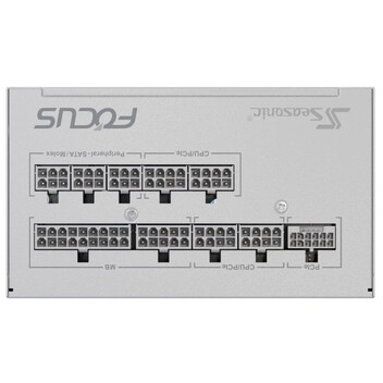 Fuente Alimentación Seasonic Focus GX-1000 White ATX 3 PCIe 5.1 1000W 80Plus Gold Modular Fuente Alimentación Seasonic Focus GX-1000 White ATX 3 PCIe 5.1 1000W 80Plus Gold Modular