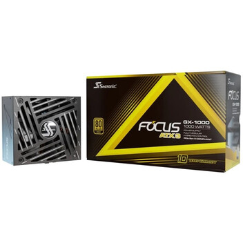 Fuente Alimentación Seasonic Focus GX-1000 ATX 3 PCIe 5.1 1000W 80 Plus Gold Modular