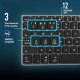 NGS Fortune BT Teclado Inalámbrico Multidispositivo compatible con Bluetooth Qwerty Portugués