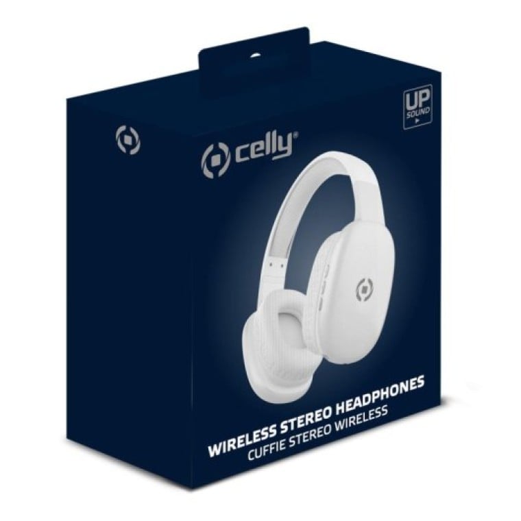 Celly FREEBEAT Auriculares Bluetooth Blancos