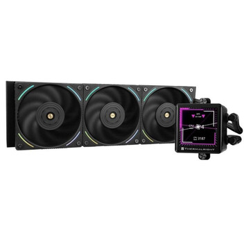 Refrigeración Líquida Thermalright Frozen Vision 360 BLACK 360mm 3 Ventiladores ARGB LCD