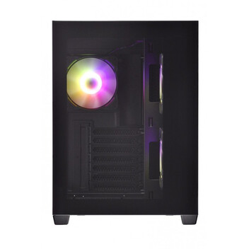Torre PC FSP CMT380 ARGB Mid Tower Cristal Templado USB-C 3.2 Negra