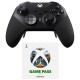 Microsoft Pack Elite Serie 2 Mando Wireless Negro para Xbox/PC + Game Pass Ultimate 1 Mes Licencia D