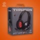 FR-TEC TYPHOON Auriculares Gaming Negros