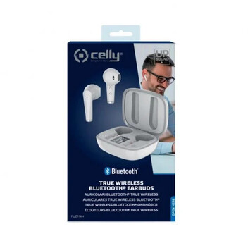 Celly Fuz1 Auriculares Bluetooth Blancos Celly Fuz1 Auriculares Bluetooth Blancos