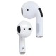 Gembird FitEar-X200W Auriculares Bluetooth Blancos