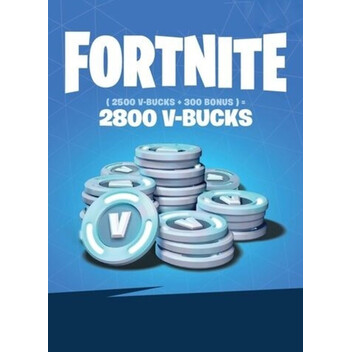 Tarjeta Regalo Fortnite - 2800 Pavos (V-Bucks) - Código Digital Tarjeta Regalo Fortnite - 2800 Pavos (V-Bucks) - Código Digital