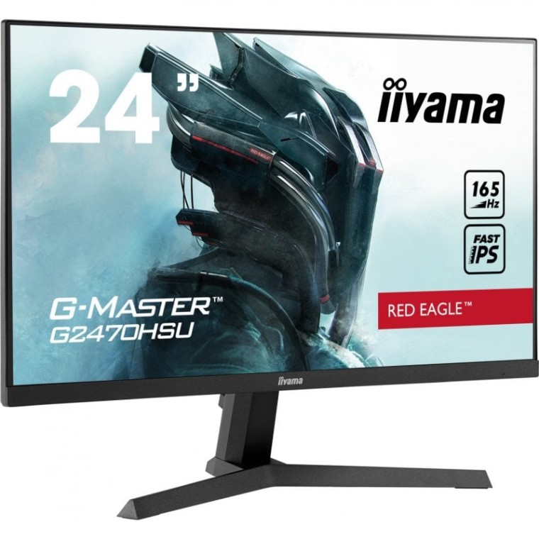 Iiyama G-MASTER G2470HSU-B1 Red Eagle 23.8" LED IPS FullHD 165Hz FreeSync Premium