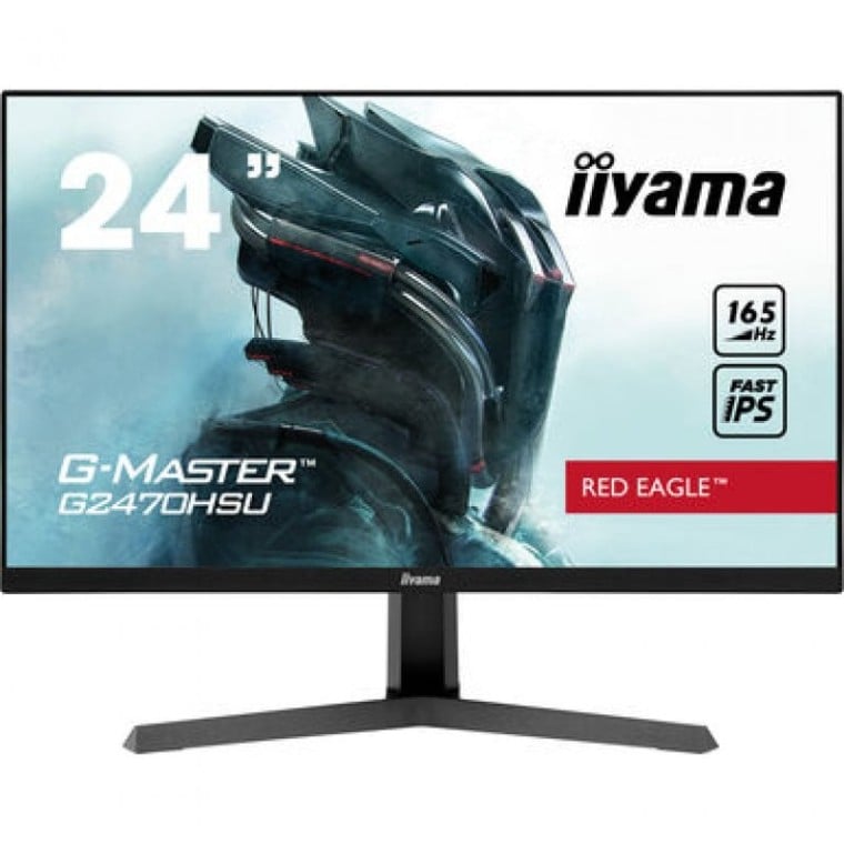 Iiyama G-MASTER G2470HSU-B1 Red Eagle 23.8" LED IPS FullHD 165Hz FreeSync Premium