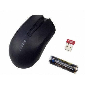 Ratón A4Tech G3-200N RF inalámbrico 1000 DPI Negro ambidiestro V-Track