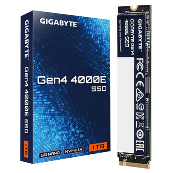 Disco Duro Gigabyte Gen4 4000E SSD 1TB M.2 NVMe PCIe 4.0 4000MB/s 3D NAND 2280 Ultra Rápido Disco Duro Gigabyte Gen4 4000E SSD 1TB M.2 NVMe PCIe 4.0 4000MB/s 3D NAND 2280 Ultra Rápido