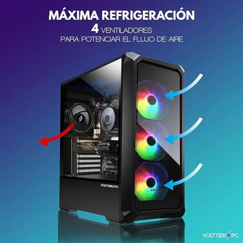 VolttierPC PC Gaming AMD Ryzen 7 5700G/16GB/1TB SSD VolttierPC PC Gaming AMD Ryzen 7 5700G/16GB/1TB SSD
