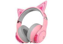 Edifier G5BT CAT Auriculares Gaming Inalámbricos RGB Rosa