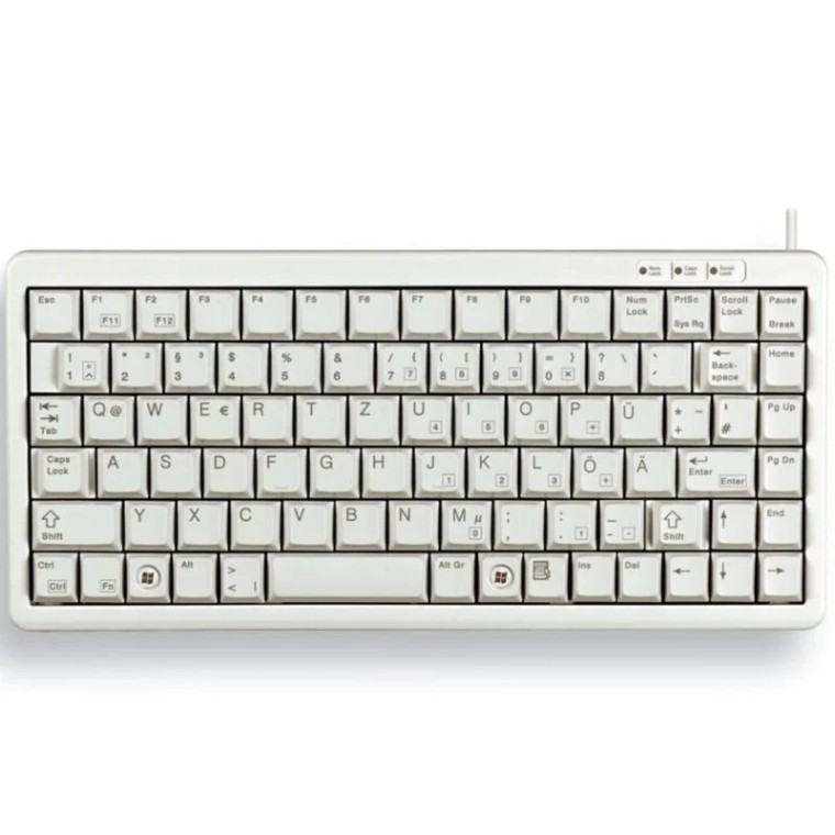 Cherry G84-4100 Compact Teclado USB Blanco