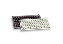 Teclado mecánico compacto CHERRY G84-4100LCMES-2 Layout ES USB + PS/2 negro ultraplano