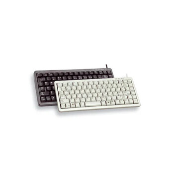 Teclado mecánico compacto CHERRY G84-4100LCMES-2 Layout ES USB + PS/2 negro ultraplano