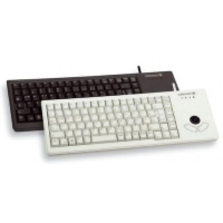 Cherry XS Trackball Keyboard G84-5400 Teclado USB con Trackball Gris