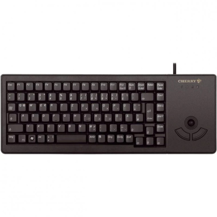 Cherry G84-5400 Teclado con Trackball Negro