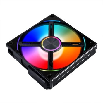 Lian-Li UNI Fan AL120 Ventilador Suplementario 120mm Negro Lian-Li UNI Fan AL120 Ventilador Suplementario 120mm Negro