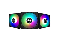 Lian-Li ST120 Pack 3 Ventiladores Suplementarios 120mm Negros