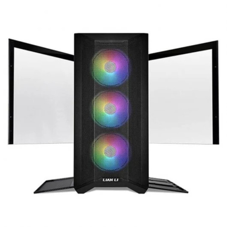 Lian-Li Lancool II Mesh RGB C Midi Tower Cristal Templado USB-C Negra