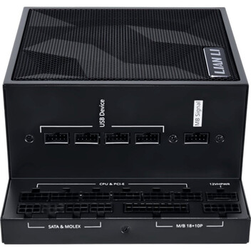 Fuente Alimentación Lian-Li EDGE 850 ATX 3.1 PCIe 5.1 Black 850W 80 Plus Platinum Modular Fuente Alimentación Lian-Li EDGE 850 ATX 3.1 PCIe 5.1 Black 850W 80 Plus Platinum Modular