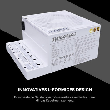 Fuente Alimentación Lian Li Edge Gold 850 PCIe 5.1 ATX 3.1 850W 80 Plus Gold Modular