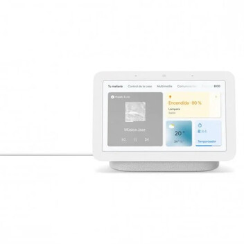 Google Nest Hub 2º Generación Altavoz Inteligente y Asistente con Pantalla Tiza Google Nest Hub 2º Generación Altavoz Inteligente y Asistente con Pantalla Tiza
