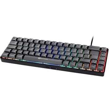 Teclado Mecánico GAMIAC TKL69G SF Kailh Red Hot-Swap RGB 16.8M Colores TKL ES Negro/Gris