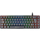 Teclado Mecánico GAMIAC TKL69G SF Kailh Blue Hot-Swap TKL RGB 1000Hz ES Negro/Gris