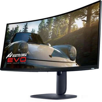 Monitor Alienware AW3425DW 34" UltraWide QHD 240Hz QD-OLED Curvo G-SYNC FreeSync HDR