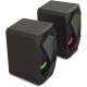 Denver GAS-500 Altavoces Gaming 2x3W RSM USB RGB