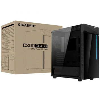 Gigabyte C200 RGB Cristal Templado USB 3.0