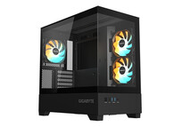 Torre PC Caja PC Gigabyte C201 Panoramic Negra ATX Cristal Templado RGB 3 Ventiladores