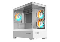 Torre PC Caja PC Gigabyte C201 PANORAMIC ICE Blanca RGB Midi Tower vidrio templado ATX